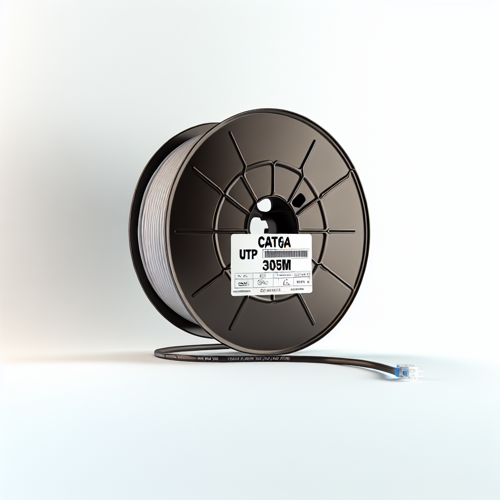 Bobina Cable UTP Cat6A 305m