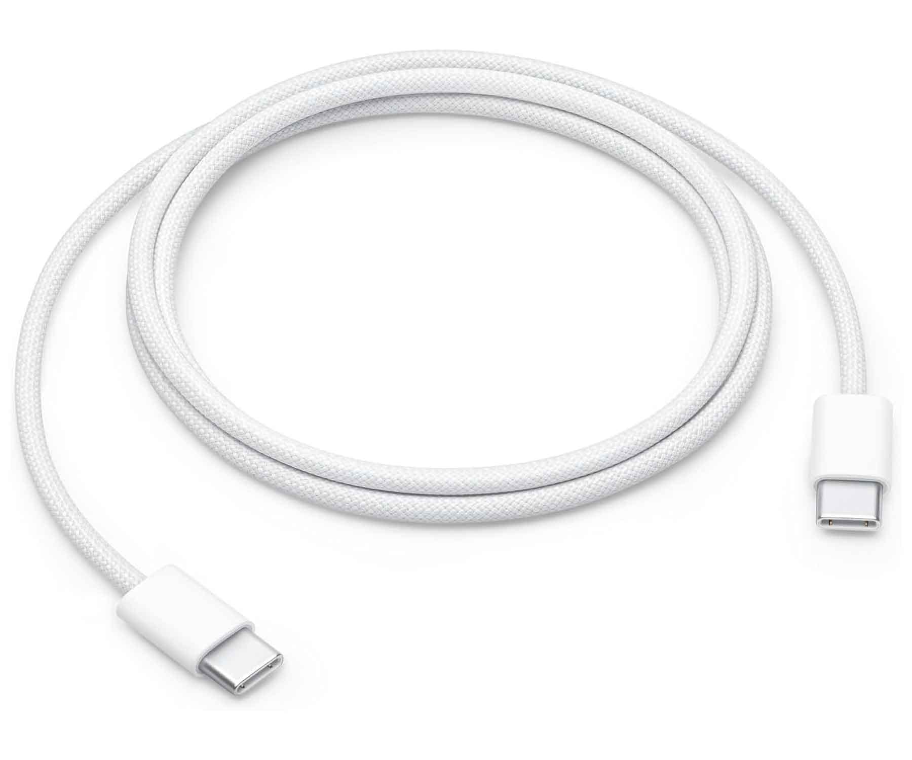 APPLE MW493ZM/A BLANCO / CABLE CARGA 60W USB-C (M) A USB-C (M) 1M