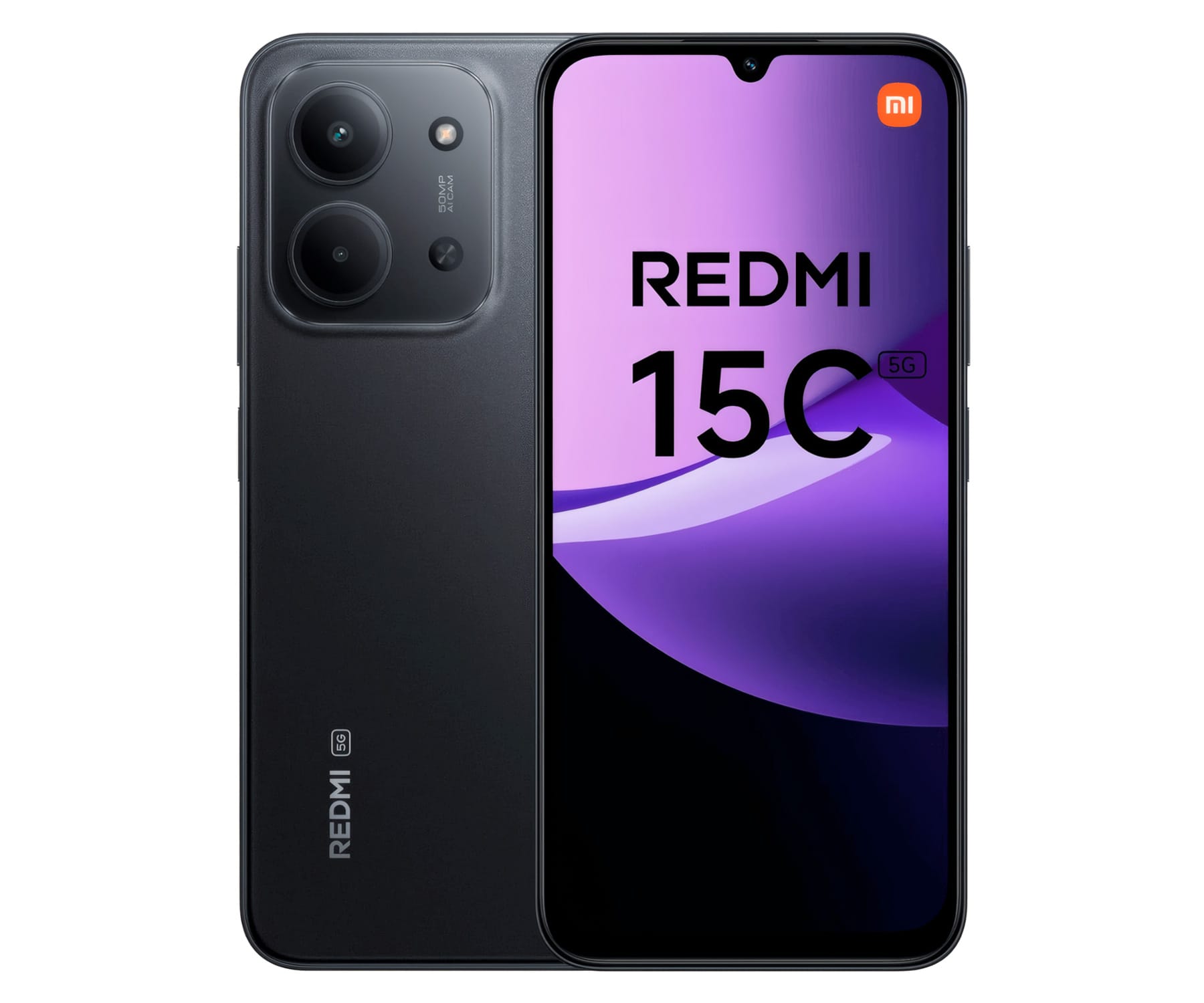 XIAOMI REDMI 15C MIDNIGHT BLACK / 4+128GB / 5G / 6.9" HD+