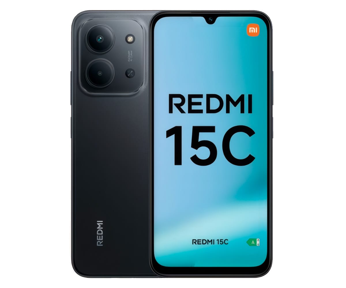 XIAOMI REDMI 15C MIDNIGHT BLACK / 4+256GB / 6.9" HD+