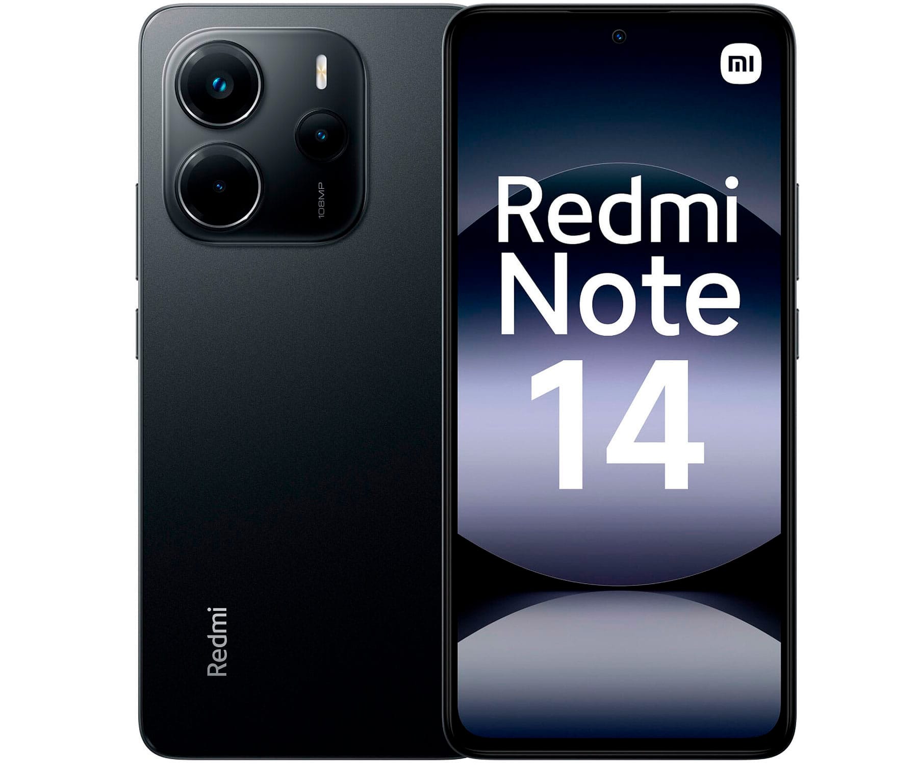 XIAOMI REDMI NOTE14 4G NEGRO MEDIANOCHE / 8+256GB / 6.67" AMOLED 120HZ FULL HD+