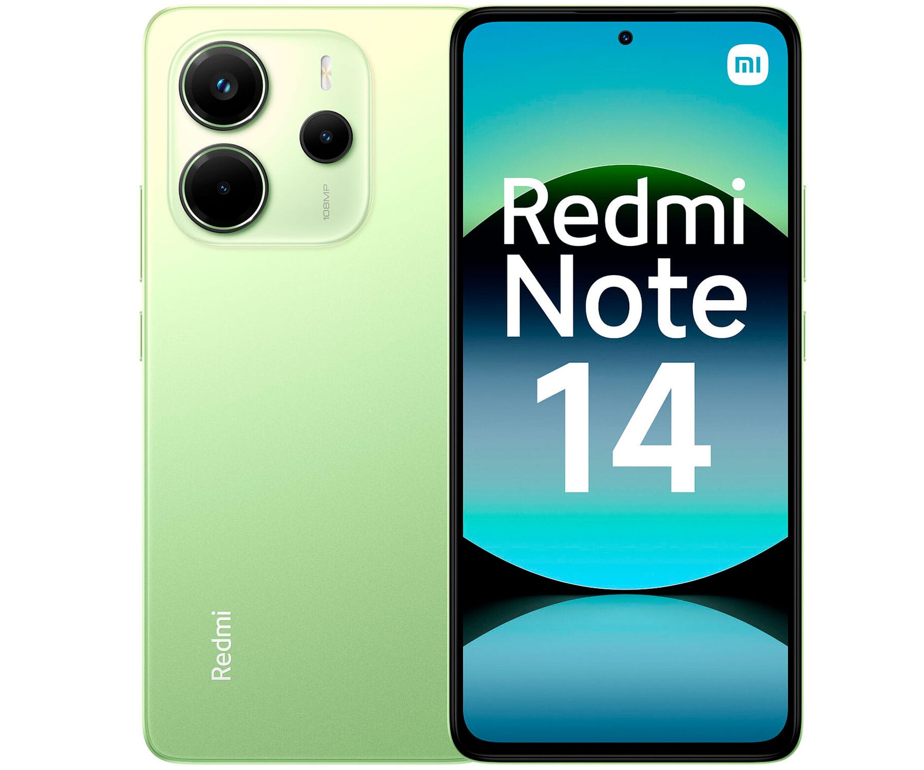 XIAOMI REDMI NOTE14 4G VERDE LIMA / 6+128GB / 6.67" AMOLED 120HZ FULL HD+